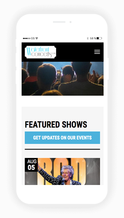 Waterfront concerts